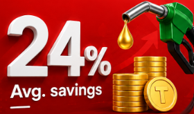 24% average savings